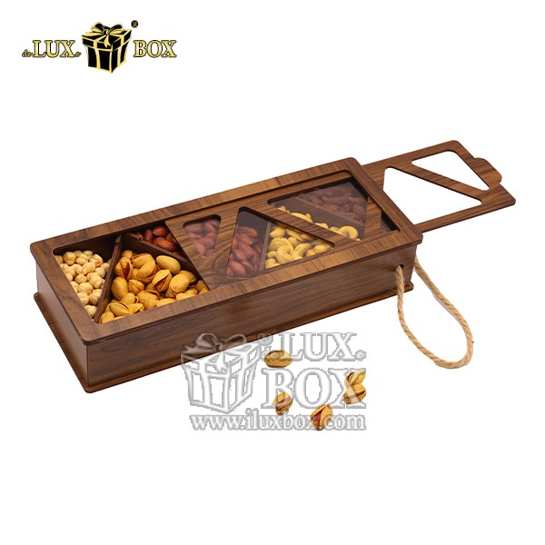 جعبه آجیل و خشکبار کادویی لوکس باکس کد LB058